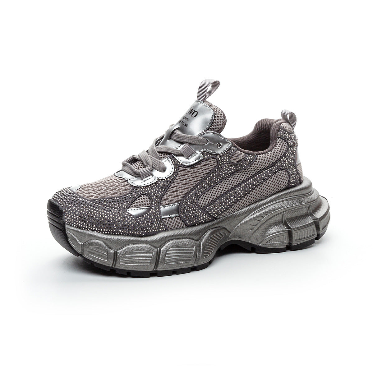 Platform Dad Female Autumn Good-looking Lightweight Sneakers