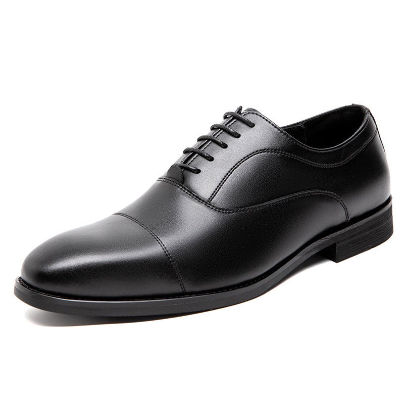 Men's Oxford Formal Business Classic British Four Leather Shoes