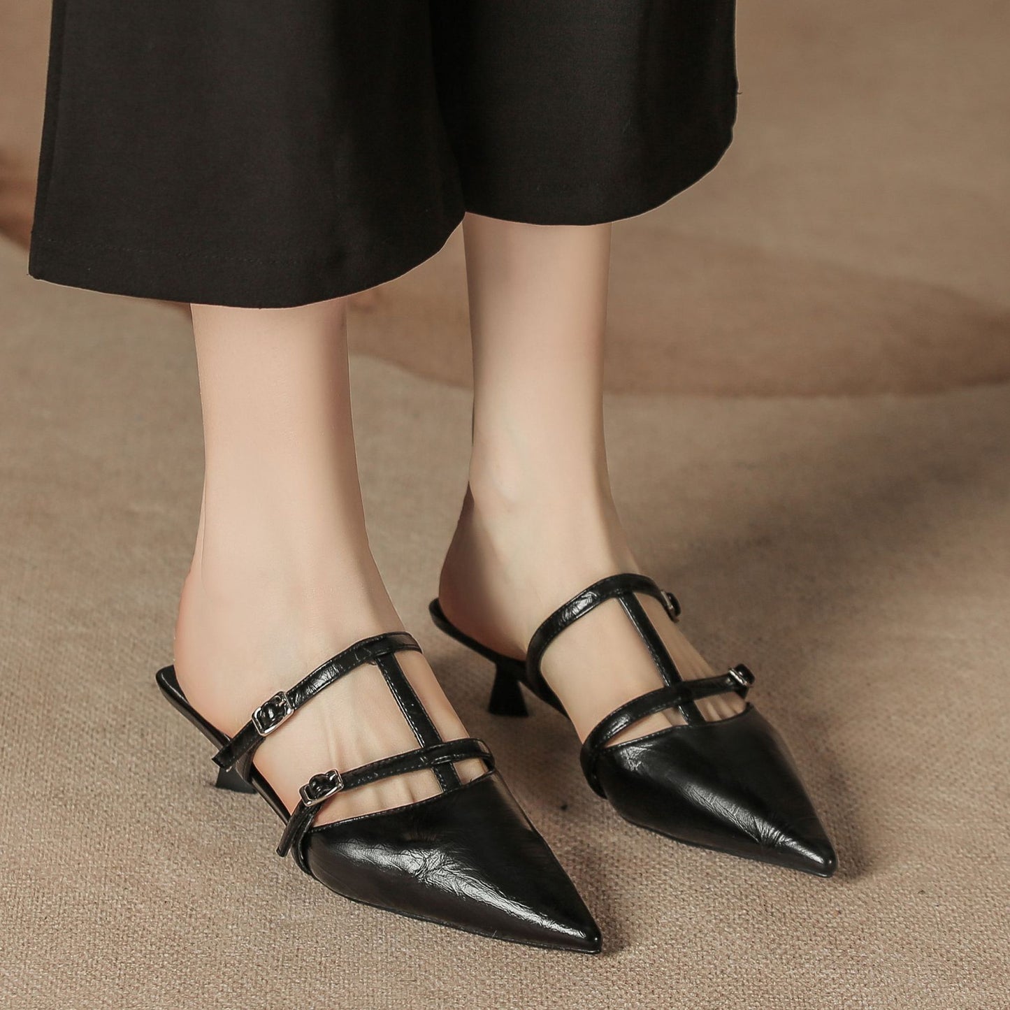 Women's High Quality Soft Box Classic Style Temperament Heels