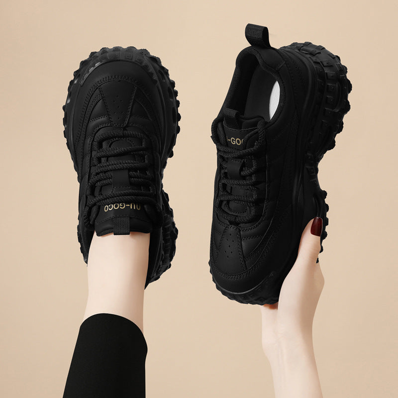 Women's Not Make Up Authentic Clunky Autumn Lightweight Casual Shoes