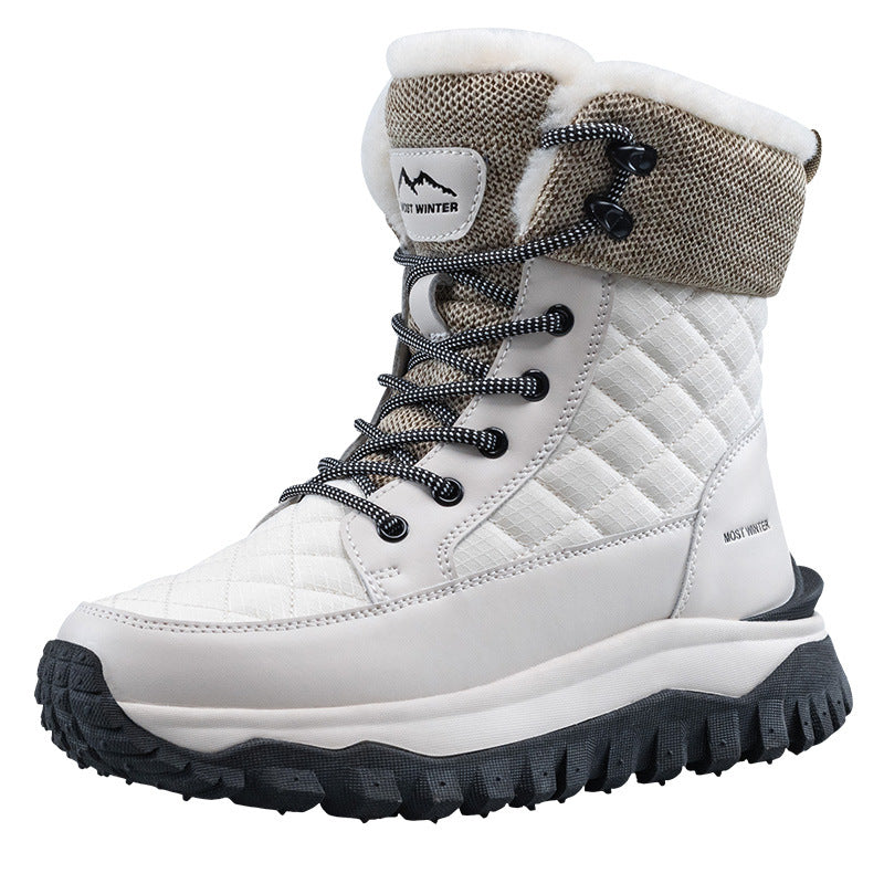 Women's High Quality Fleece-lined Thick Top Cotton Snow Boots