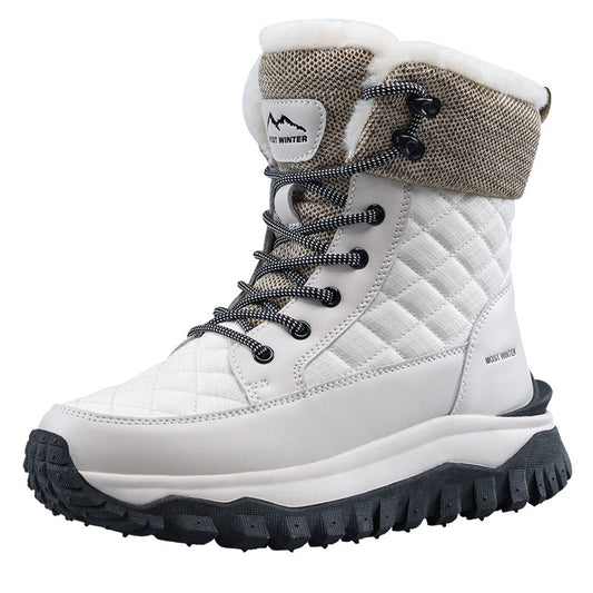 Women's High Quality Fleece-lined Thick Top Cotton Snow Boots