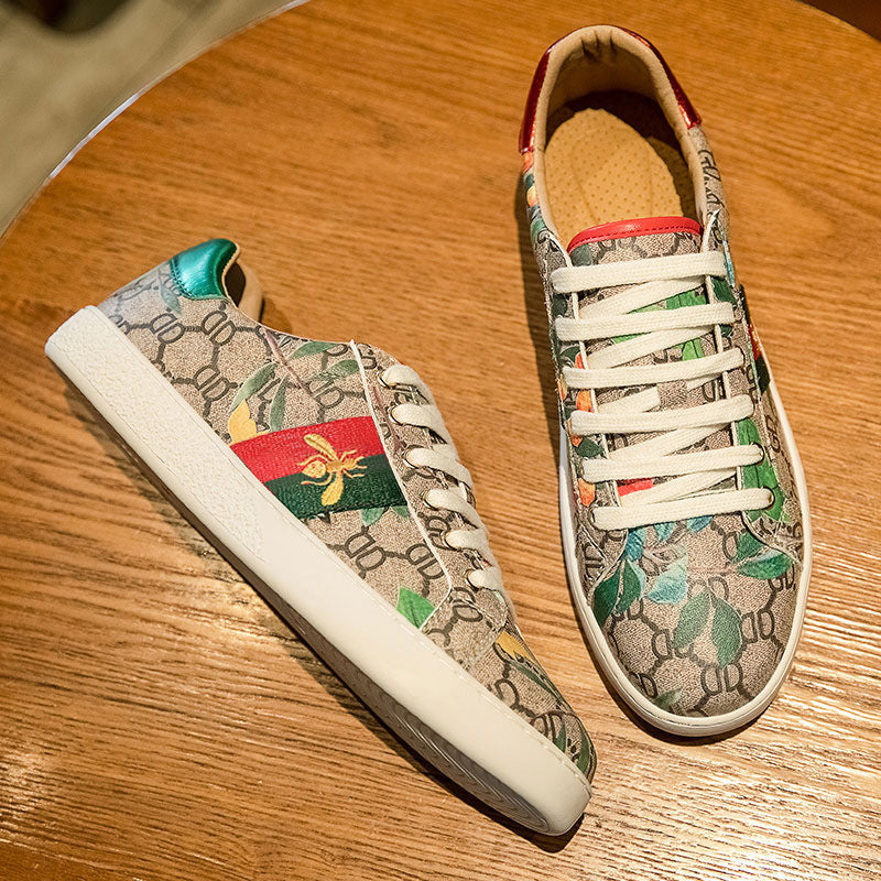 Men's Korean Trendy Wild Fashion Individual Breathable Sneakers
