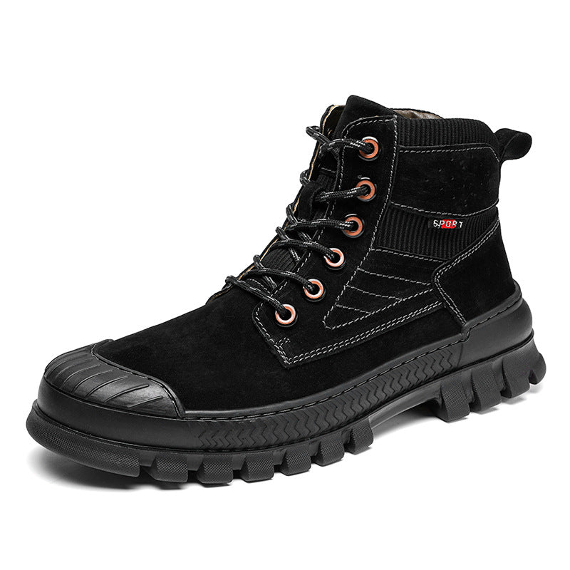 Men's Martin Outdoor Big Toe Suede Boots