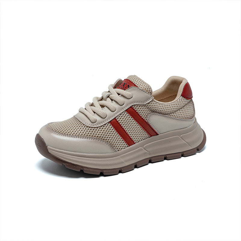 Women's For Summer Mesh Surface Hollowed Breathable Cortez Retro Style Pumps Women's Sports Shoes