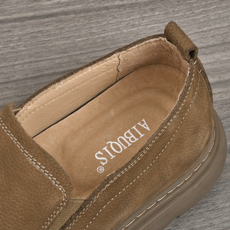Men's Breathable Matte Slip-on Applicable Ventilation Daily Men's Shoes