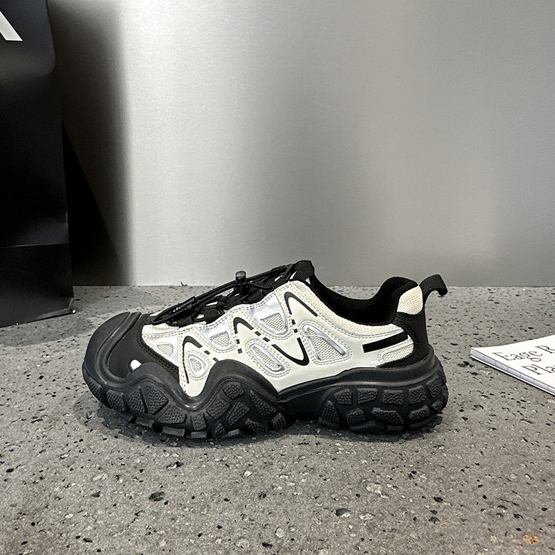 Women's & Men's Platform Outdoor Hiking Board Mountain Drawstring Sneakers