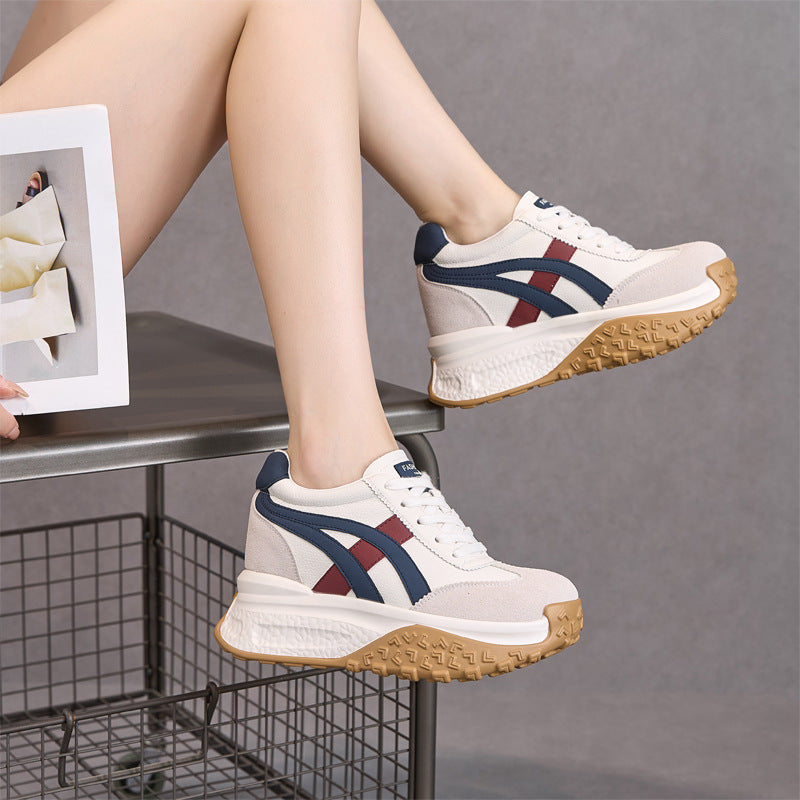 Women's Increasing Insole Dad Autumn Fashion Veet Women's Sports Shoes