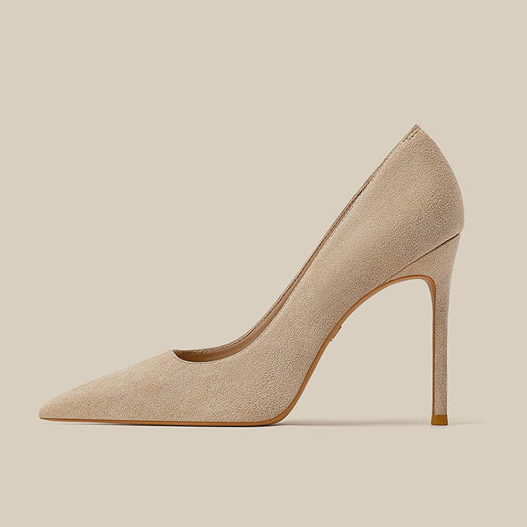 Women's Lady Like Woman Stiletto Man Attracted Black Heels