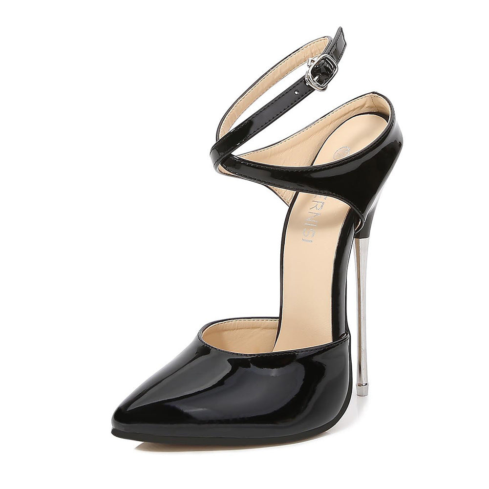 Women's Fashion Pointed Plus Size High Stiletto Sandals