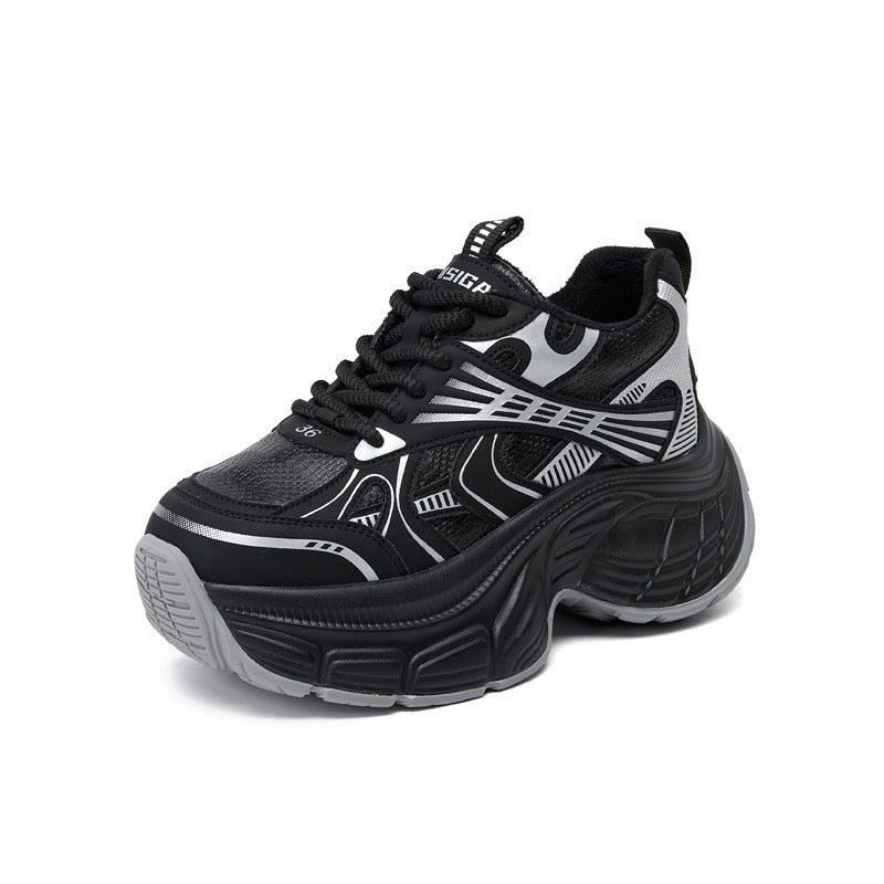 Women's Insole Fashion Clunky Platform Sports Leisure Sneakers
