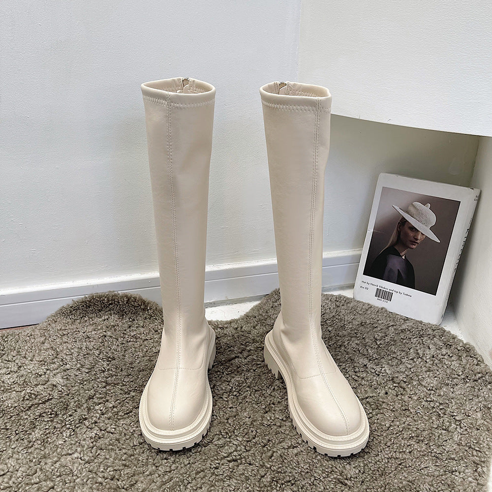 Female Korean Style Fashion Knight High Boots