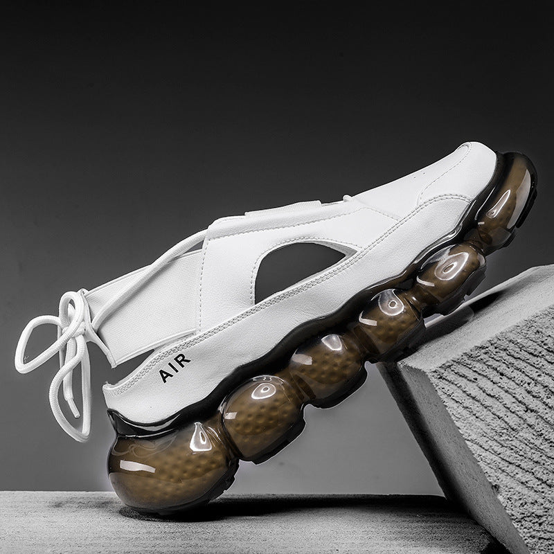 Men's Air Cushion Summer Hollow Popcorn Platform Casual Shoes
