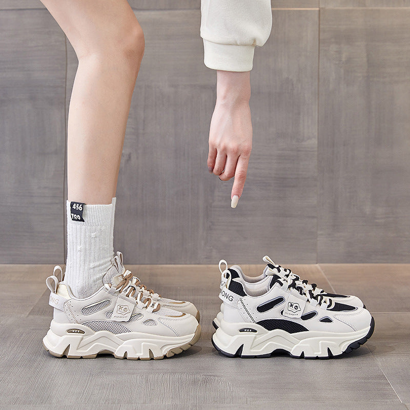 Women's Pretty Comfortable Authentic Clunky Thick-soled Women's Shoes
