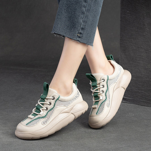 Women's Breathable Mesh Front Bread Bottom Top Sandals