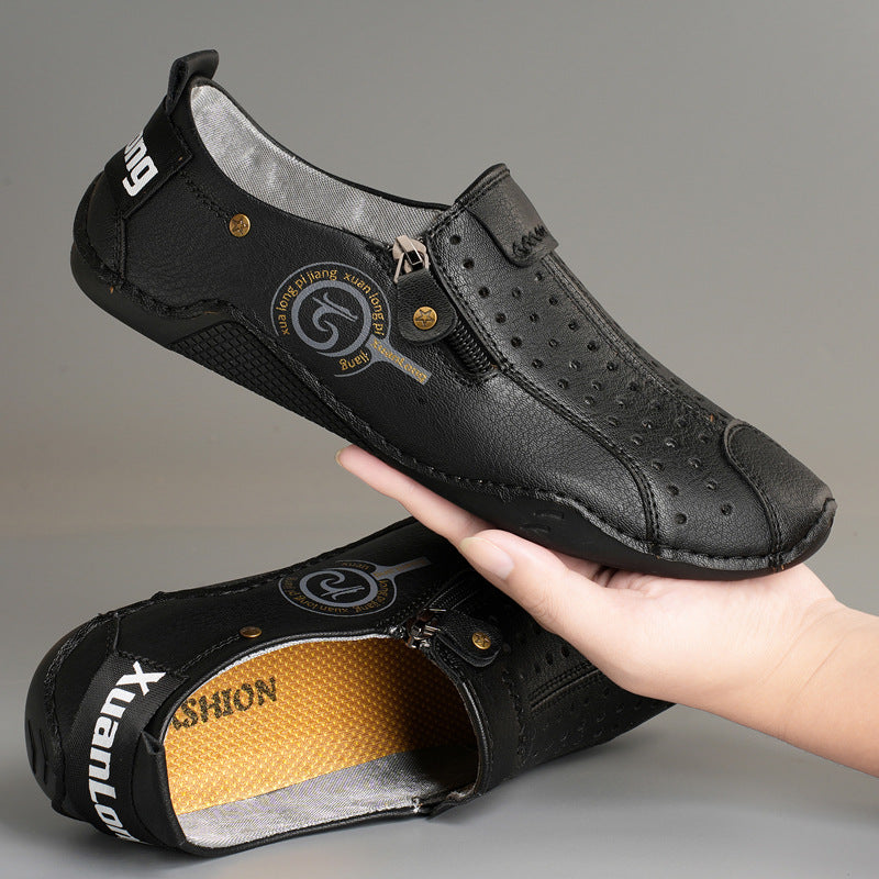 Men's Long-term Plus Size Korean Style Octopus Loafers