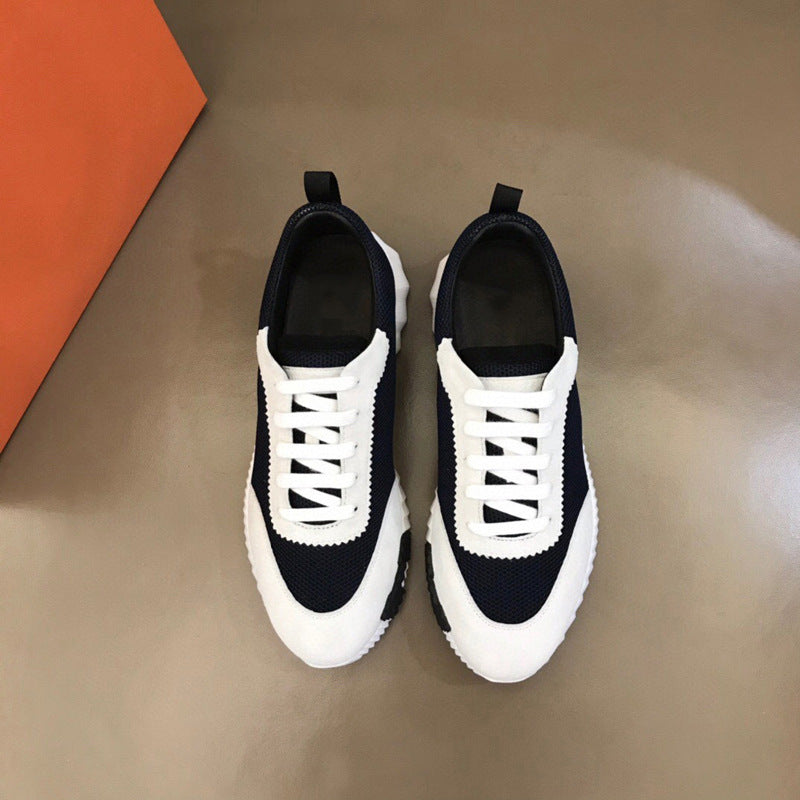 Men's Summer Breathable Fashionable Sports Genuine Deodorant Sneakers