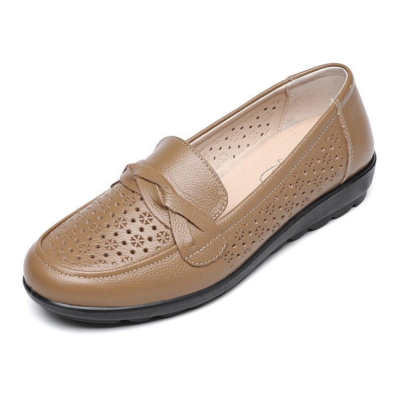 Women's Soft Bottom Mom Summer Breathable Hole Sandals
