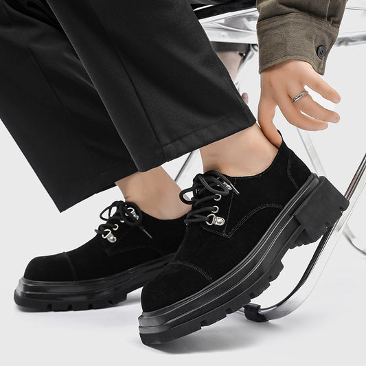 Men's Leisure Versatile Business Thick Round Toe Boots