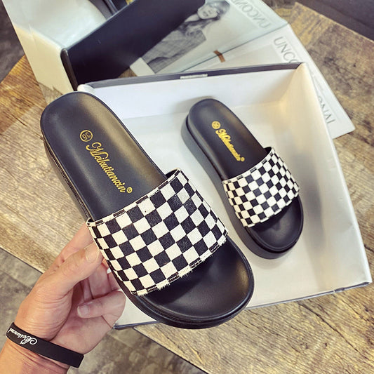 Women's Genuine Platform Summer Outdoor Fashionable Fairy Slippers