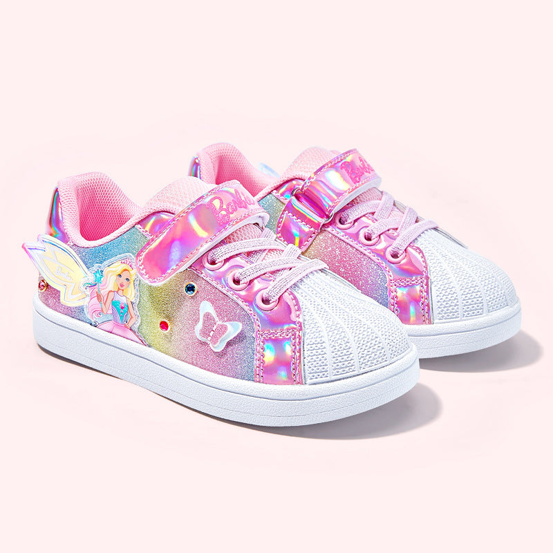 Children's Princess Shell Toe Spring Campus Sports Kid's Sneakers