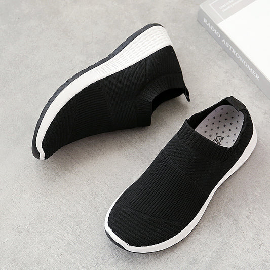 Women's Bottom Slip-on Running Socks Cover Feet Casual Shoes