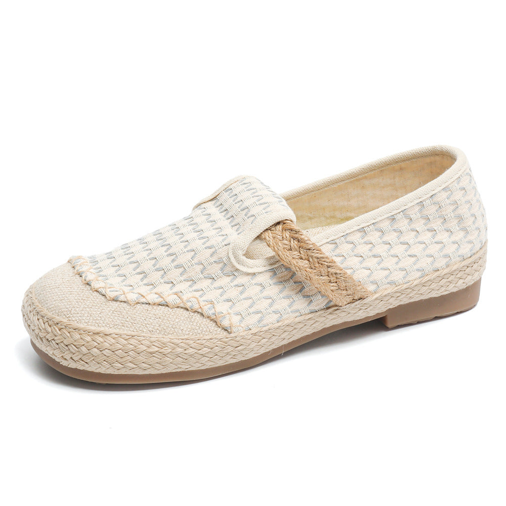 Women's Mesh Weaving Comfortable Craft Pumps Spring Casual Shoes