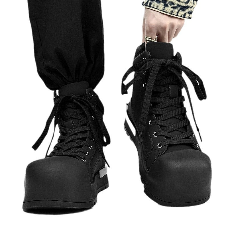 Men's Warrior Board Mickey Big Head Martin High Boots