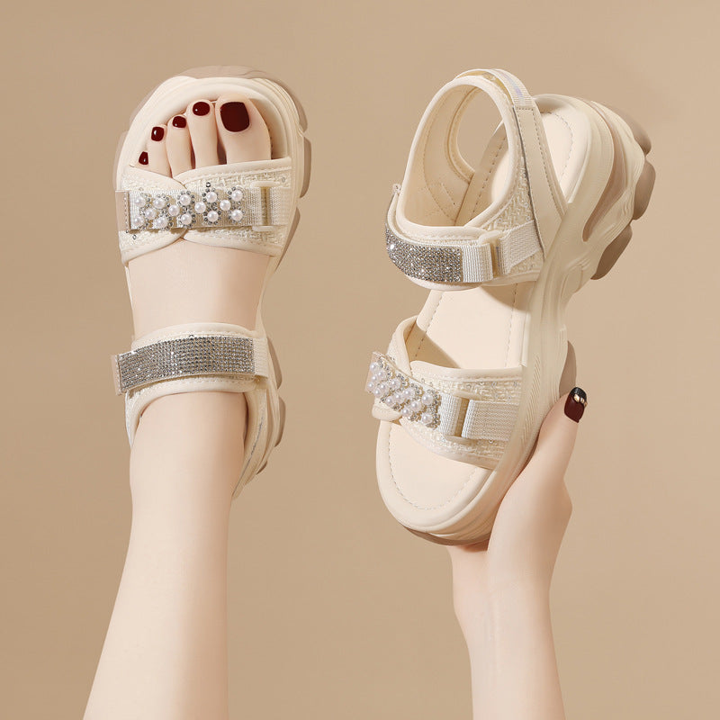 Women's Platform Summer Stylish Height Increasing Outer Sandals