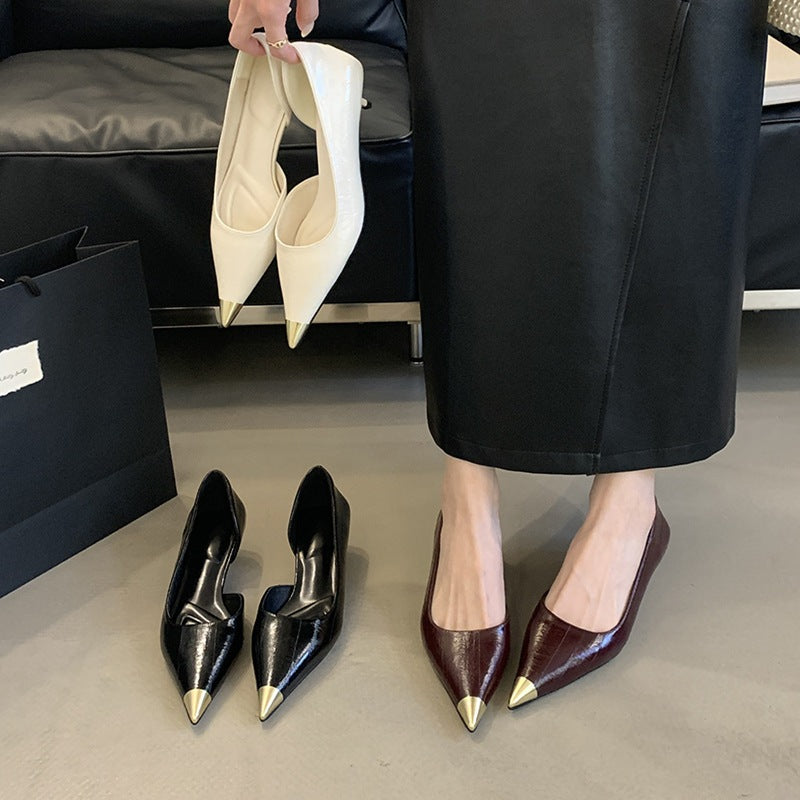 Women's Pumps Stiletto High-grade Design Sense Niche Heels