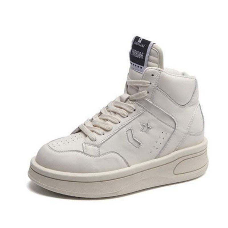 Women's Increasing Insole Spring Thick Bottom White Super Women's Shoes