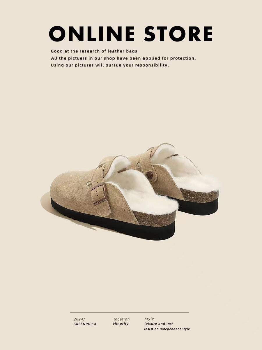 Sole Thick Bottom Increased Fishing Closed Slippers