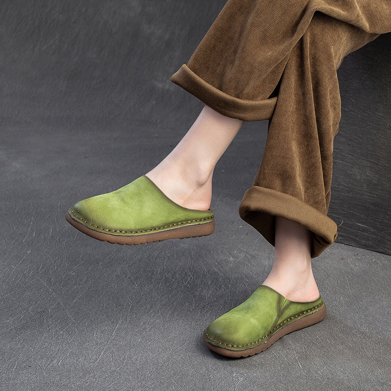 Women's Box For Outdoors Candy Color Lazy Sandals