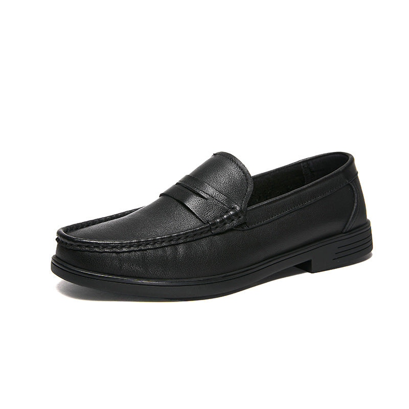 Men's Autumn Genuine Light Soft Comfortable Slip-on Casual Shoes