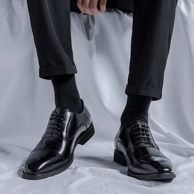 Height Increasing Male Martin Cotton Business Formal Wear Wedding Bridegroom Boots