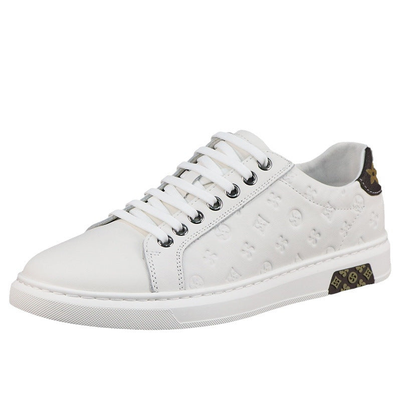 Men's Summer Trendy Easy Wear Genuine Cowhide Sneakers