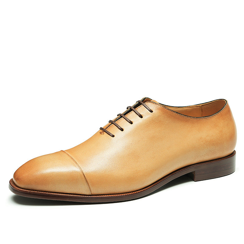 Men's Big Promotion Cow Lining Business Formal Wear Leather Shoes