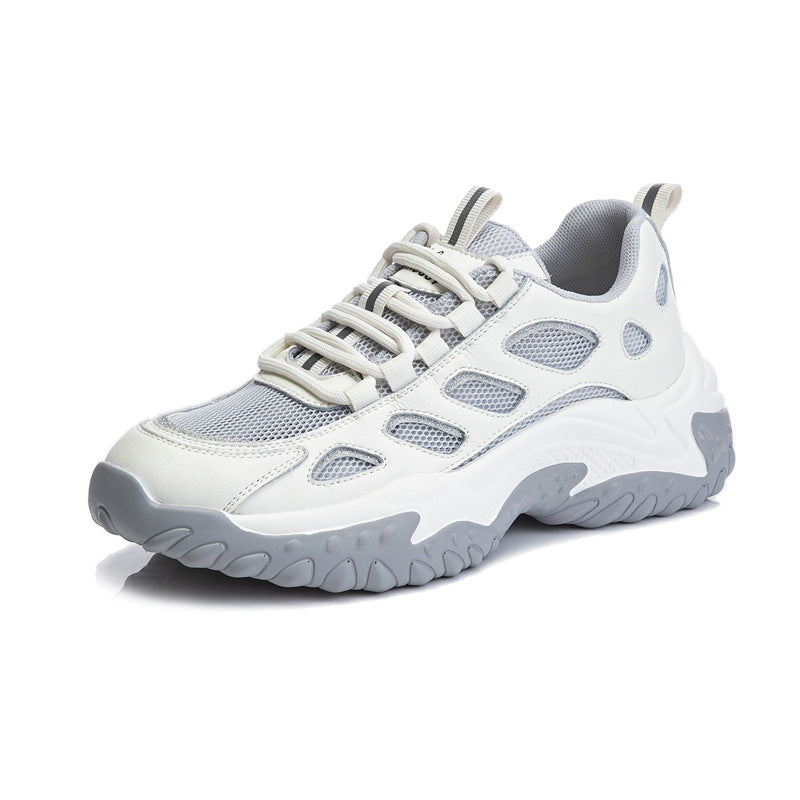 Women's Mesh Spring Sports Breathable Platform Running Casual Shoes
