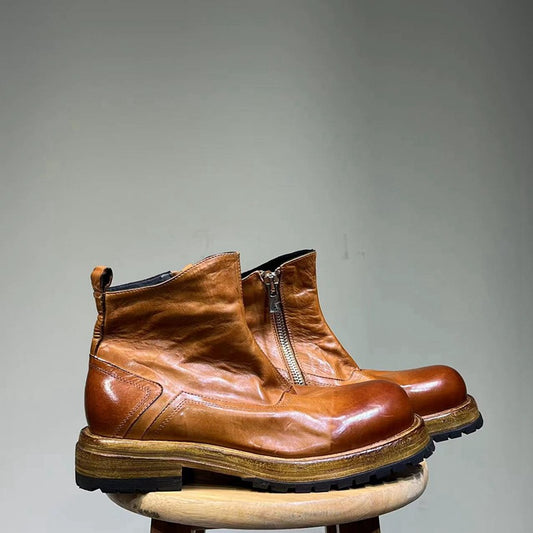 Men's Horse Washed Worn Sole Martin Live Boots