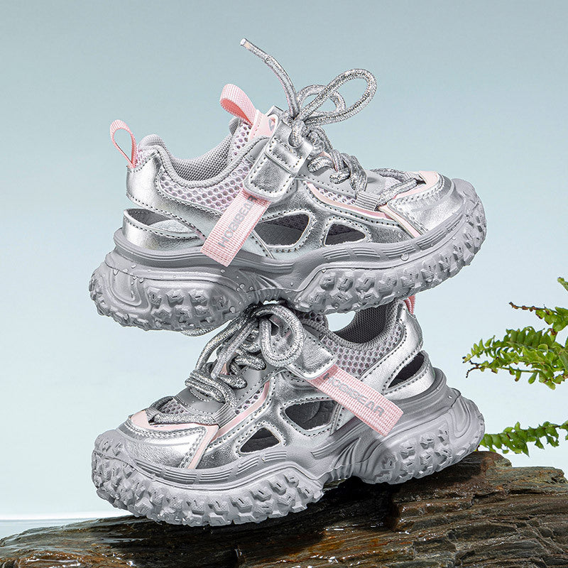 Single Mesh Summer Boys Frame Dad Kid's Sneakers