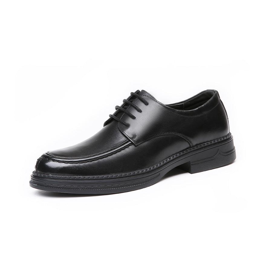 Men's Retro Green Fashion Rubber Soft Bottom Leather Shoes