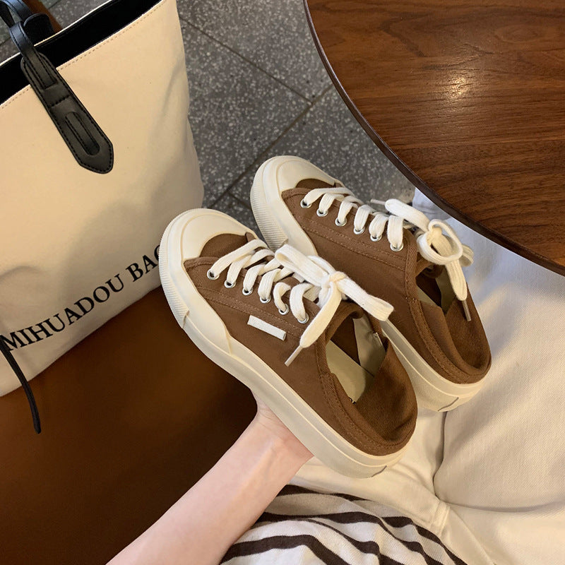 Women's Grape Mom Summer Small Round Toe Casual Shoes