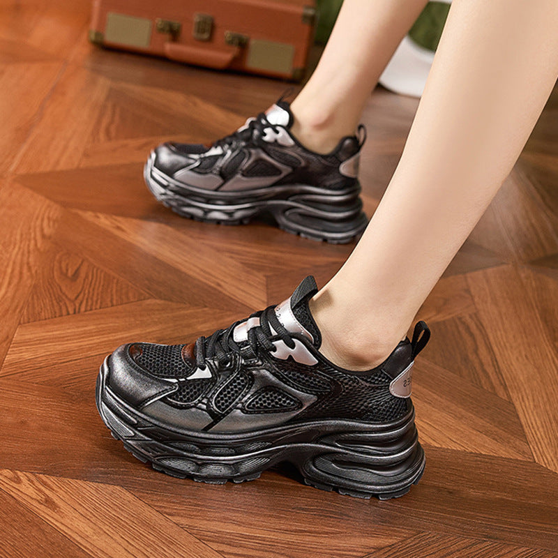 Women's Dad Mesh Raise The Bottom Autumn Sneakers