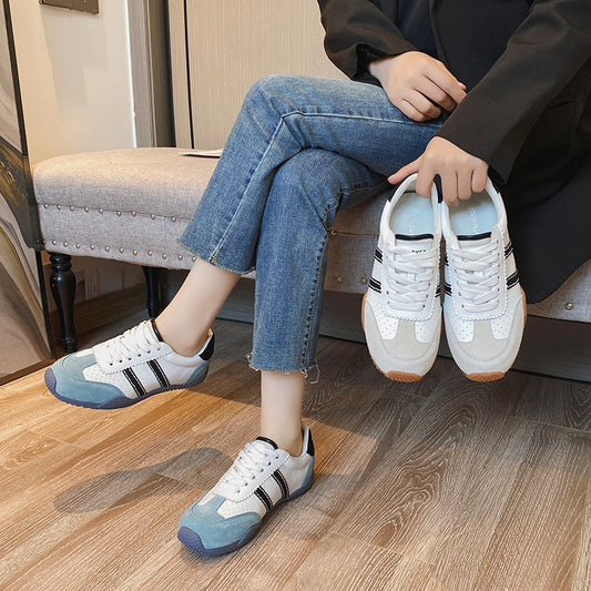 Women's Retro German Training Ugly Cute Flat Sneakers