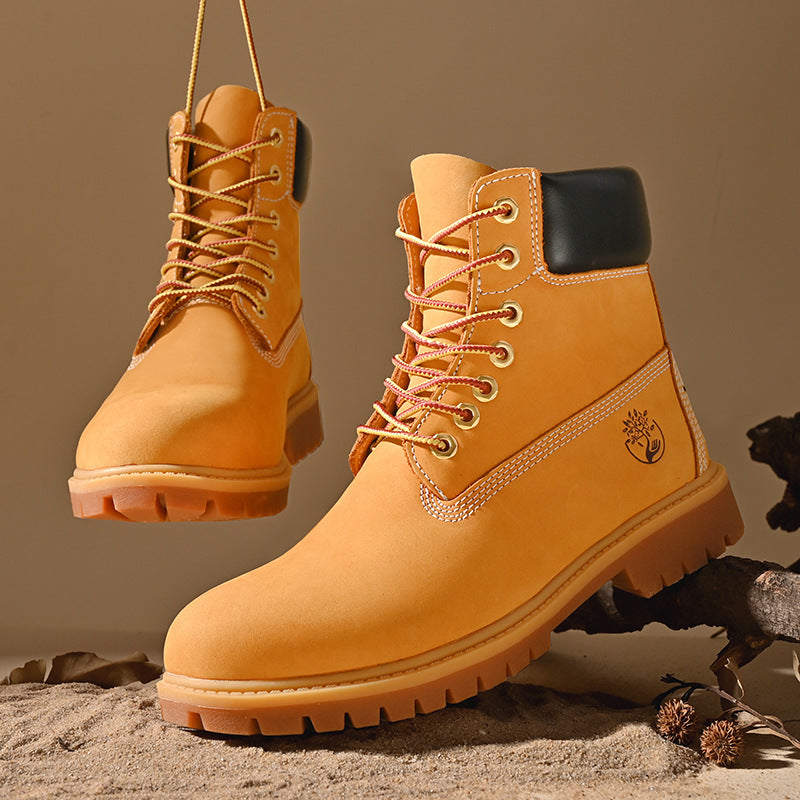 Women's & Men's Can't Be Broken Worker Waterproof Couple Boots