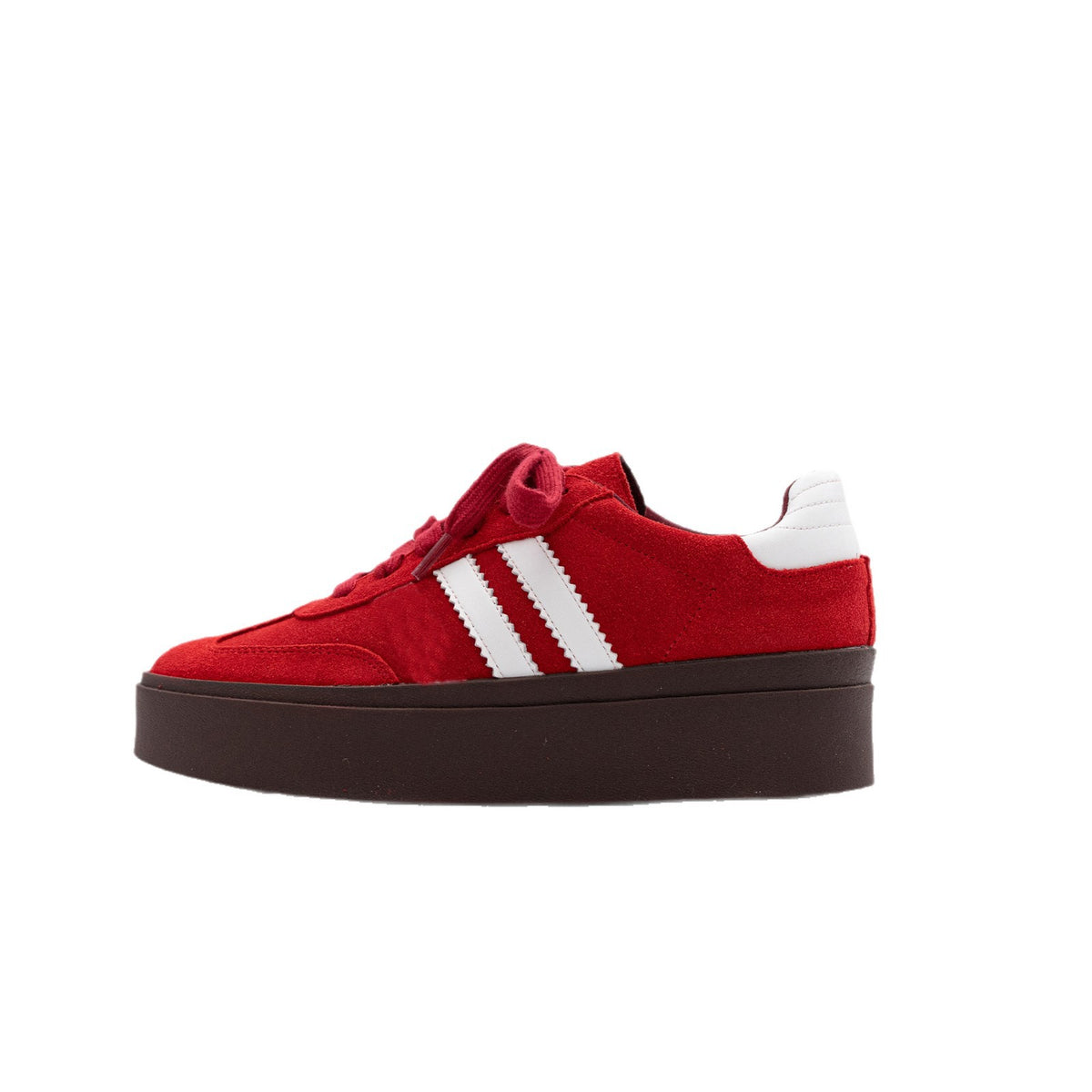 Women's Full Cowhide Retro German Training Genuine Autumn Platform Women's Sports Shoes