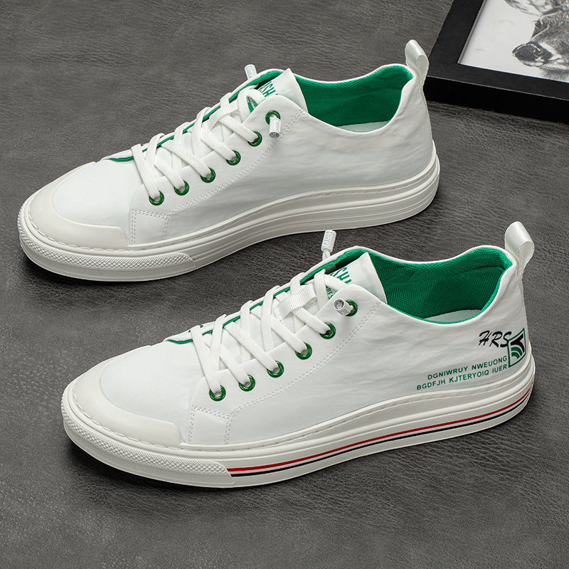 Men's Korean Style Leisure Trendy Board Summer Canvas Shoes