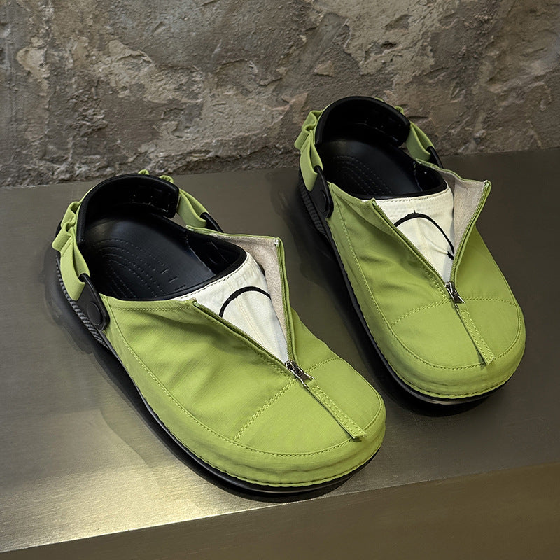 Women's & Men's Closed Toe Half Outdoor Trend Commuter Platform Sandals