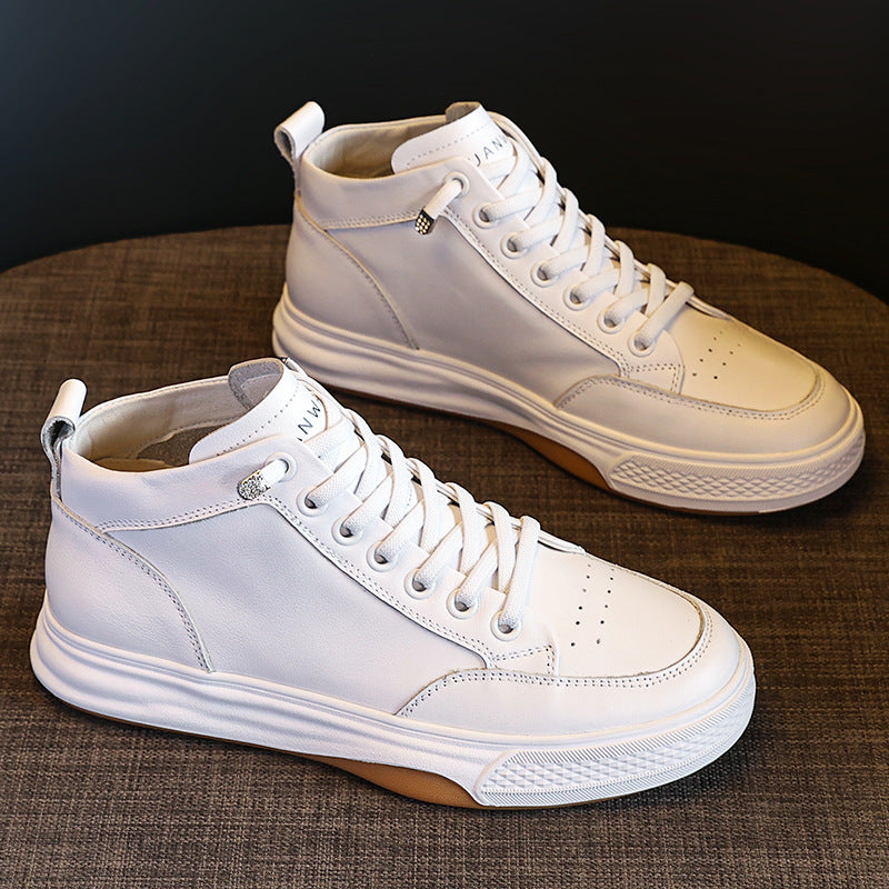 Women's Easy Wear Elastic Flat White Soft Casual Shoes