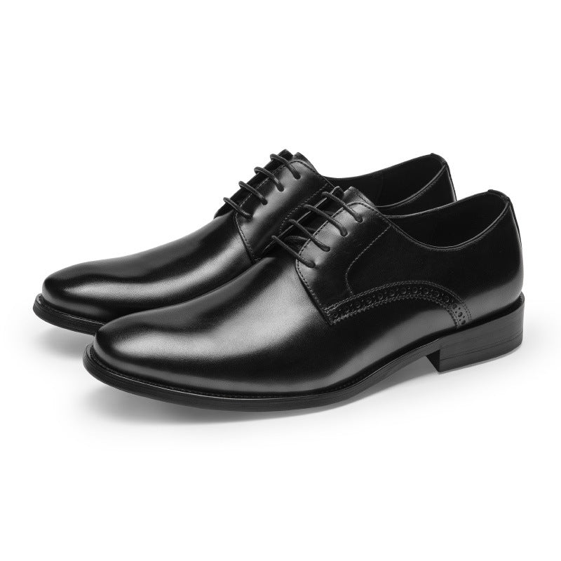 Men's Within Hours Business Formal Wear Round Toe Leather Shoes